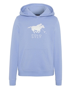 Толстовка с капюшоном и блестящей этикеткой Polo sylt
