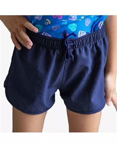 Большие шорты для девочек, синий Calypsa