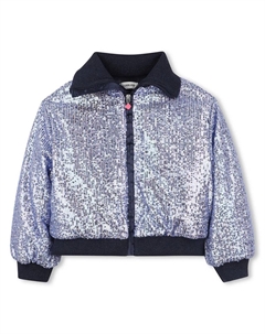 Куртка U21595, серебряный Billieblush