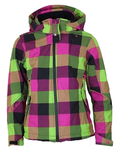 Куртка софтшелл Softshelljacke, цвет Grün/Pink Peak mountain