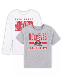 Детский комплект из 2 предметов Ohio State Buckeyes In the Mix: футболка и топ Outerstuff