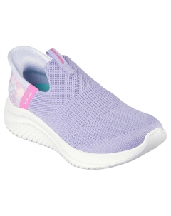 Детские кроссовки ULTRA FLEX 3.0 COLORY WILD Slip-On, лавандовые/разноцветные Skechers