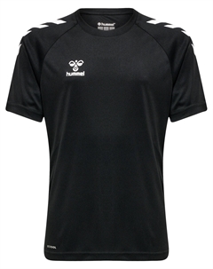 Футболка S/S Hmlcore Xk Core Poly S/S Kids, черный Hummel