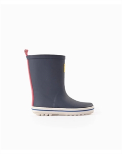 Детские резиновые сапоги с задним ремешком, темно-синий Zippy