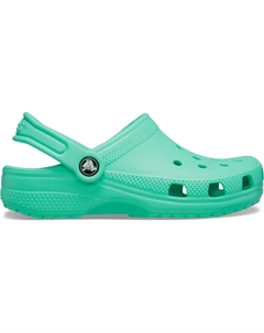 Детские сабо Classic Clog, зеленый/темно-синий Crocs