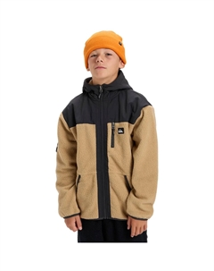 Детский флисовый свитер Back To S School, бежевый Quiksilver