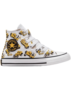 Кеды Chuck Taylor All Star Construction, белые, детские Converse