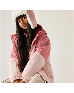 Lofthouse Прочная, утепленная стеганая куртка с капюшоном для детей Regatta