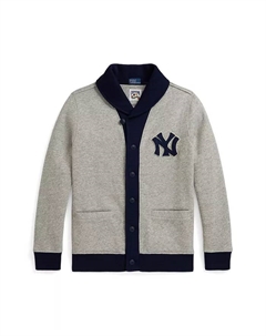 Детский кардиган с длинным рукавом для мальчиков, серый Polo ralph lauren