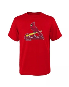 Футболка основной команды Big Boys and Girls Red St. Louis Cardinals с логотипом Outerstuff
