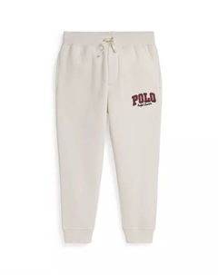 Брюки-джоггеры с логотипом для мальчиков 2-7 лет, белый Polo ralph lauren