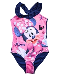 Купальник mit Rüschendetails, темно синий Disney minnie mouse