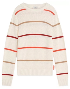 Мальчиковый свитер с круглой горловиной для малышей 4T-7T, слоновая кость/кремовый Scotch&soda