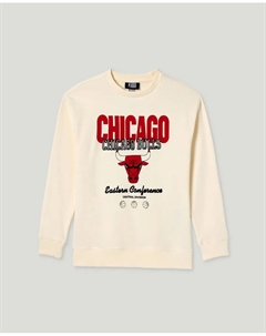 Детская закрытая толстовка NBA Chicago Bulls, белый Kids el corte inglés