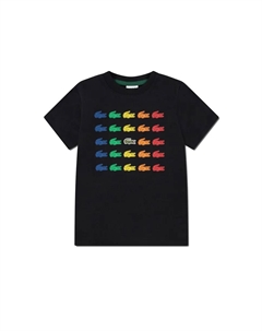 Футболка Tiny Icon для мальчика, черный Lacoste