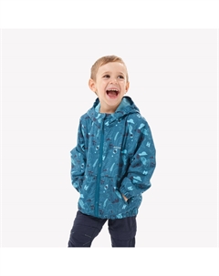 Куртка-дождевик для малышей, размер 92-122, водонепроницаемая - MH500 - синяя Quechua