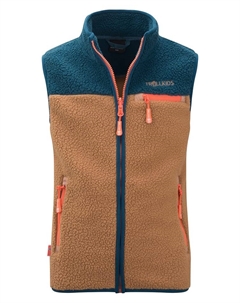 Утепленный жилет Hemsedal, светло-коричневый Trollkids