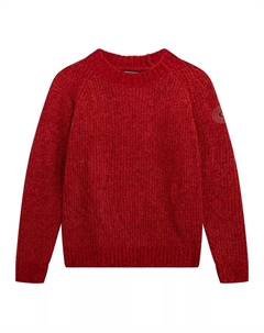 Большие мальчики свитер с длинным рукавом из шенилла, красный Guess