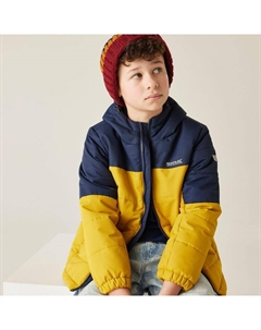 Lofthouse Прочная, утепленная стеганая куртка с капюшоном для детей Regatta