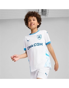 Футболка для больших детей Olympique De Marseille 24/25 Replica Home, белый Puma