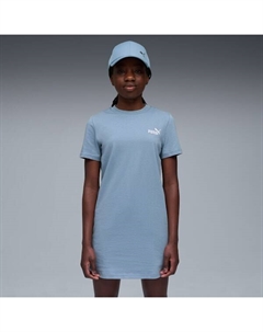 Платье-Футболка для больших детей Essentials, синий Puma