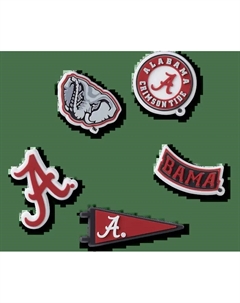 Джиббитсы University of Alabama 5 Pack Crocs