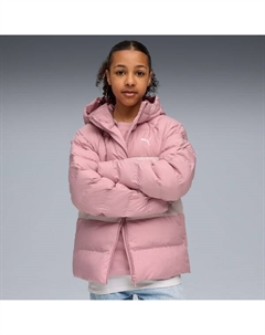 Детская куртка-пуховик с капюшоном Outerwear, розовый Puma