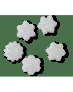 Джиббитсы LED Winter Night Snowflake 5 Pack Crocs