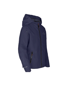 Куртка-дождевик с сетчатой подкладкой, водонепроницаемость 12000 мм водяного столба, синяя Bergson