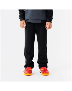 Детские футбольные тренировочные брюки Essential Club, черные Kipsta