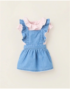 Комплект для малыша с оборками и эластичной талией, розовый Zippy