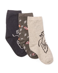 Космические игровые носки, серый Сфера