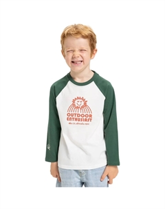 Детская футболка Ev Spot On Raglan, белый Quiksilver