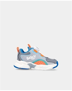 Детские спортивные кроссовки с поворотной застежкой и лицензией Bluey, серый Garvalin