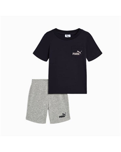 Футболка и флисовые шорты для малышей Matching Sets, синий Puma