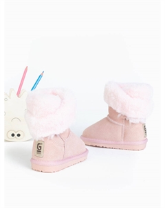 Ботинки Leder Winter Britany, розовый Gooce