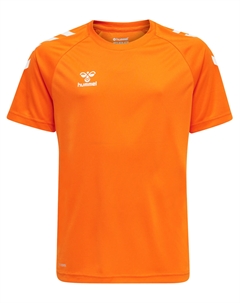 Футболка S/S Hmlcore Xk Core Poly S/S Kids, оранжевый Hummel