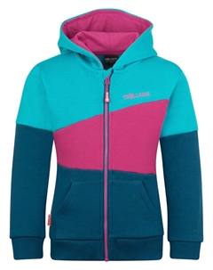 Спортивная куртка Alesund, цвет türkis/pink/blau Trollkids