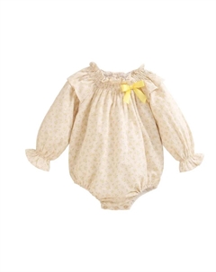 Детский комбинезон с маленьким желтым бантиком Dadati