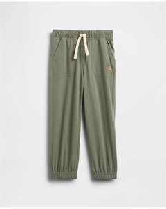 Детские спортивные штаны с карманами, зеленый Gap