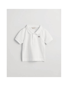 Поло с коротким рукавом Shield 505186, белый Gant