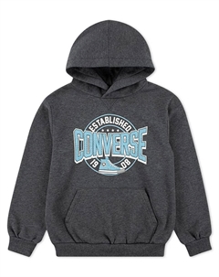 Детская толстовка с капюшоном Heritage, серый Converse