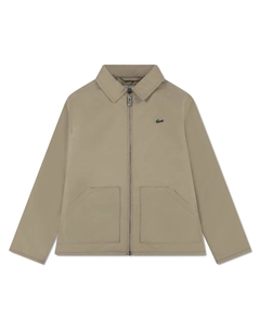 Унисекс куртка с накладным карманом, коричневый Lacoste