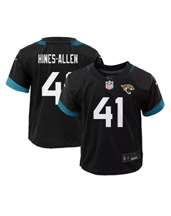 Детская игровая футболка Jacksonville Jaguars альтернативного дизайна Josh Hines-Allen, черная Nike