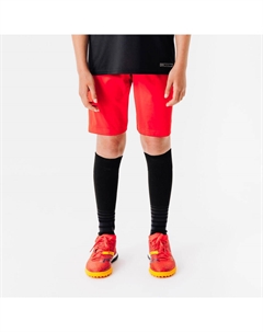 Детские футбольные шорты Essential Club красные Kipsta
