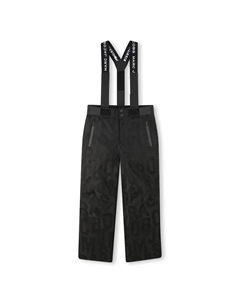 Спортивные брюки однотонного черного цвета Marc jacobs