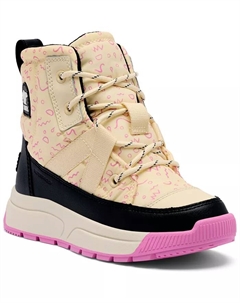 Молодежные ботинки Whitney III Mid Waterproof, розовый Sorel