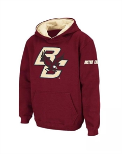 Пуловер с большим логотипом Big Boys Boston College Eagles, серый Stadium athletic