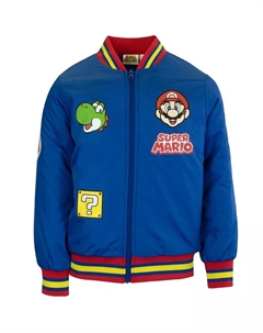 Куртка-бомбер Big Boys Super Luigi, синий Mario