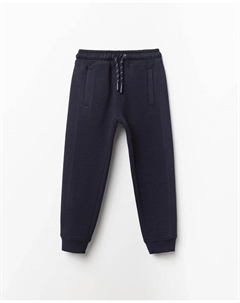 Брюки из ткани осман, темно-синий Сфера